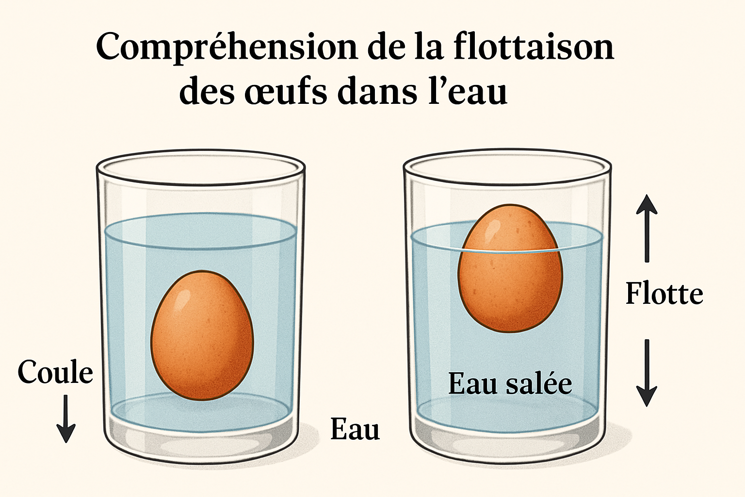 découvrez si un œuf qui flotte est vraiment un signe qu'il n'est plus frais ou s'il s'agit d'un simple mythe. apprenez à reconnaître un œuf consommable en toute sécurité !