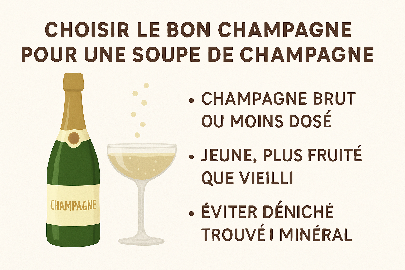 découvrez notre recette facile de soupe de champagne à la framboise : un cocktail festif, pétillant et fruité, parfait pour impressionner vos invités lors de vos soirées ou célébrations.